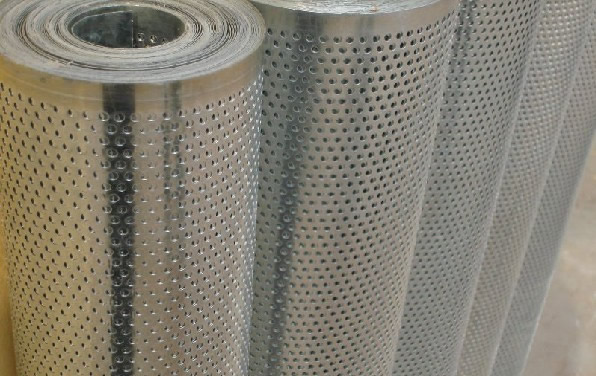 Round Hole Perforation SS 304 Perforated Panels