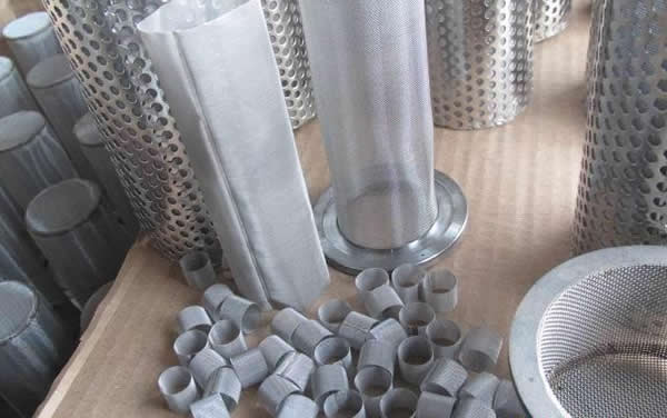 Single Layer Steel Mesh Welded Pipe Strainers