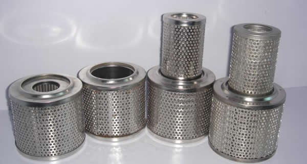 Perforated Stainless Steel Mesh Basket Filter Strainers